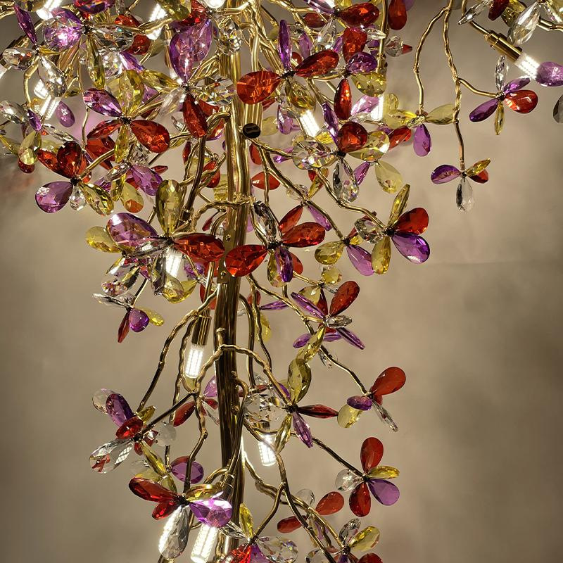 Luxusný závesný krištáľový luster 30 x G9 - CA032/2000H 4