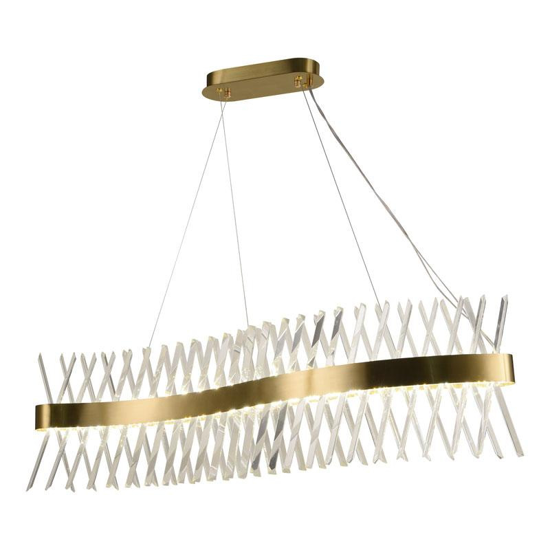 LED krištáľové svietidlo + diaľkový ovládač 95W - J6306/C 4