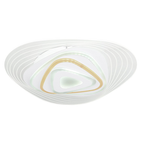 Stropné svietidlo, kov biely, akryl, kompatibilné s Google Assistant a Alexa, pamäťová funkcia, nočn 9