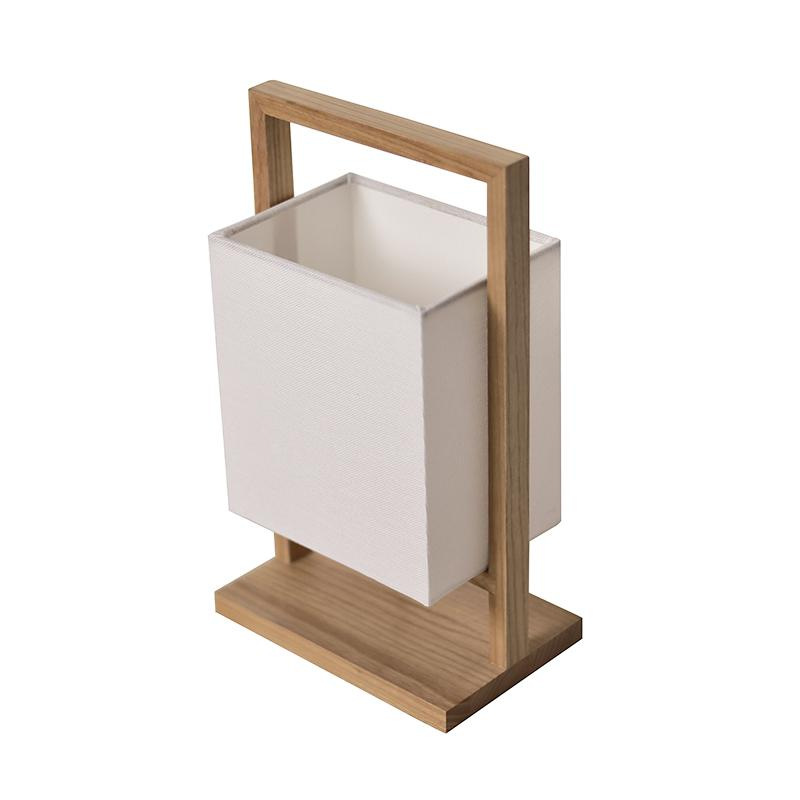 Dizajnová stolná lampa z masívneho dreva E27 / 60W - WRE181 1