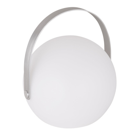 Vonkajšie svietidlo, plast opál, kov, na batérie a adaptér, IP44, vypínač, diaľkové ovládanie, zmena 1