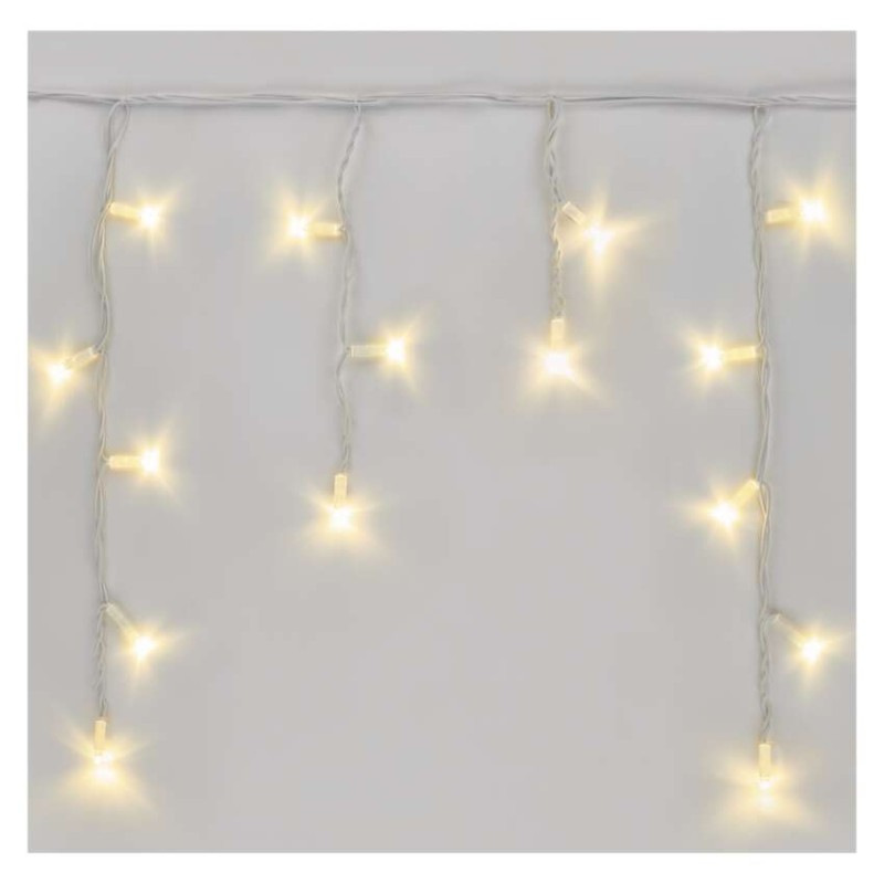 Profi LED spojovacia reťaz biela – cencúle, 3 m, vonkajšia, teplá biela 7