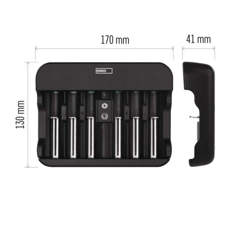 EMOS nabíjačka batérií BCN-60U 13