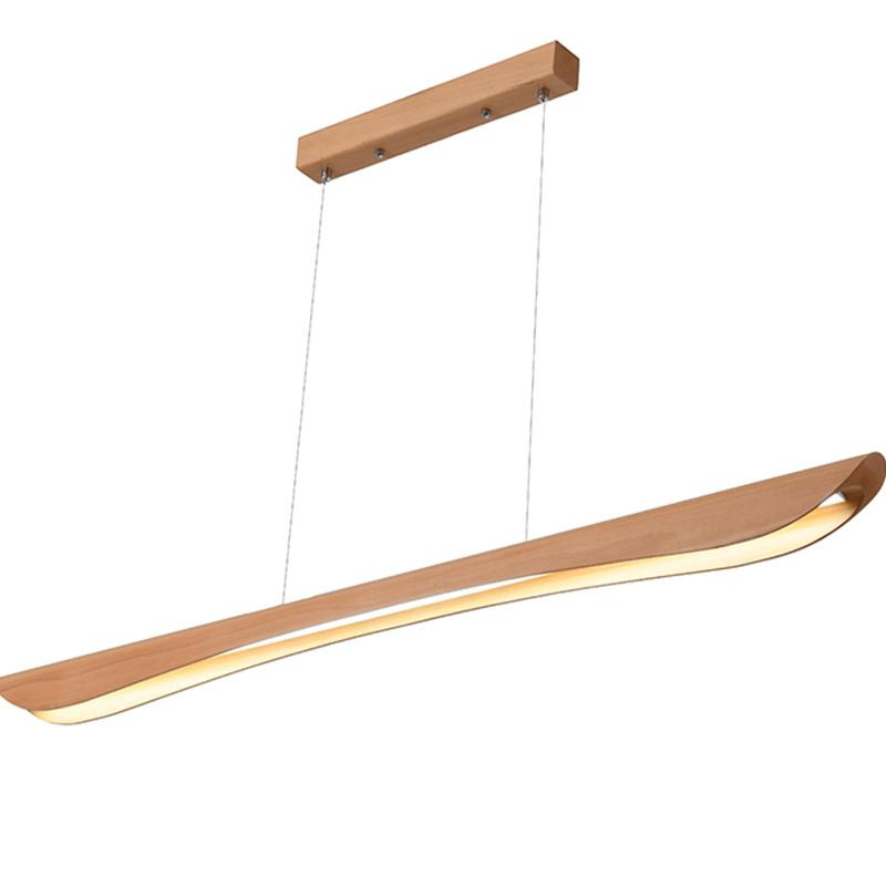 Drevený luster na lanku z masívneho dreva LED 26W / 1500 - WRL0822 8