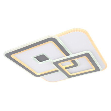 Stropné svietidlo, kov biely, akryl, kompatibilné s Google Assistant a Alexa, pamäťová funkcia, nočn 6