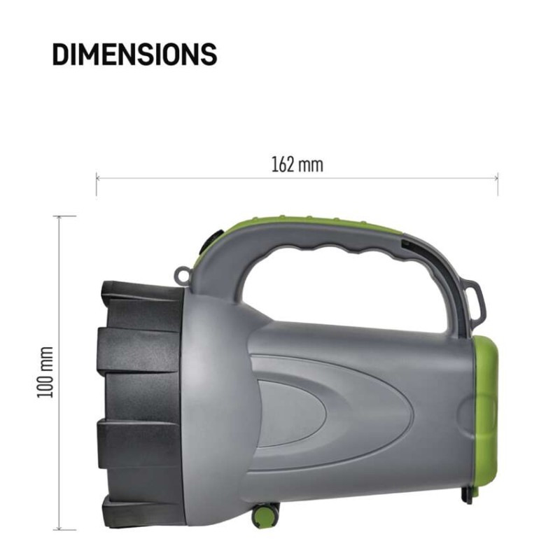 LED nabíjacie svietidlo P2311, 300 lm, 2400 mAh 3