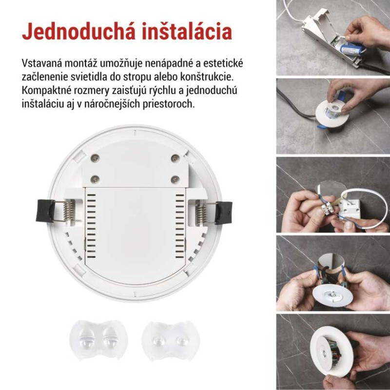 LED Núdzové svietidlo ORSU 6W 450LM 3H 1