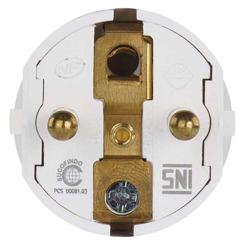 Legrand vidlica otočná, biela 1