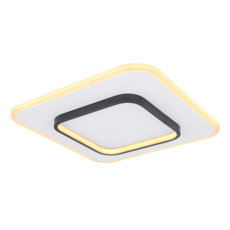 Stropné svietilo, kov biely, akryl biely, čierny, pamäťová funkcia, nočné svetlo, stmievateľné, diaľ 6