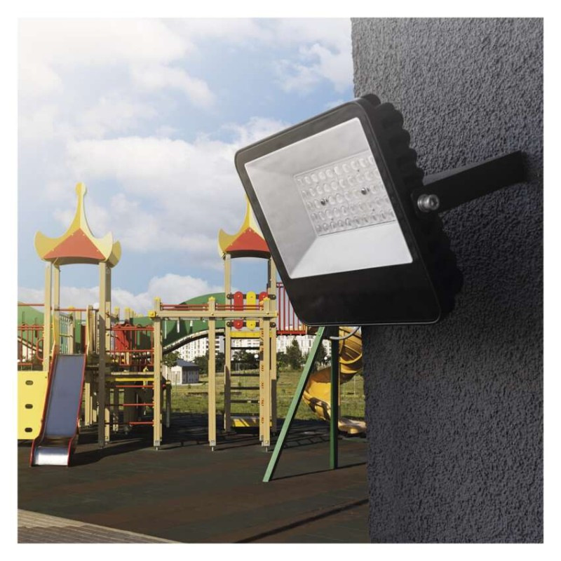 LED reflektor AVENO čierny, 30W neutrálna biela 6