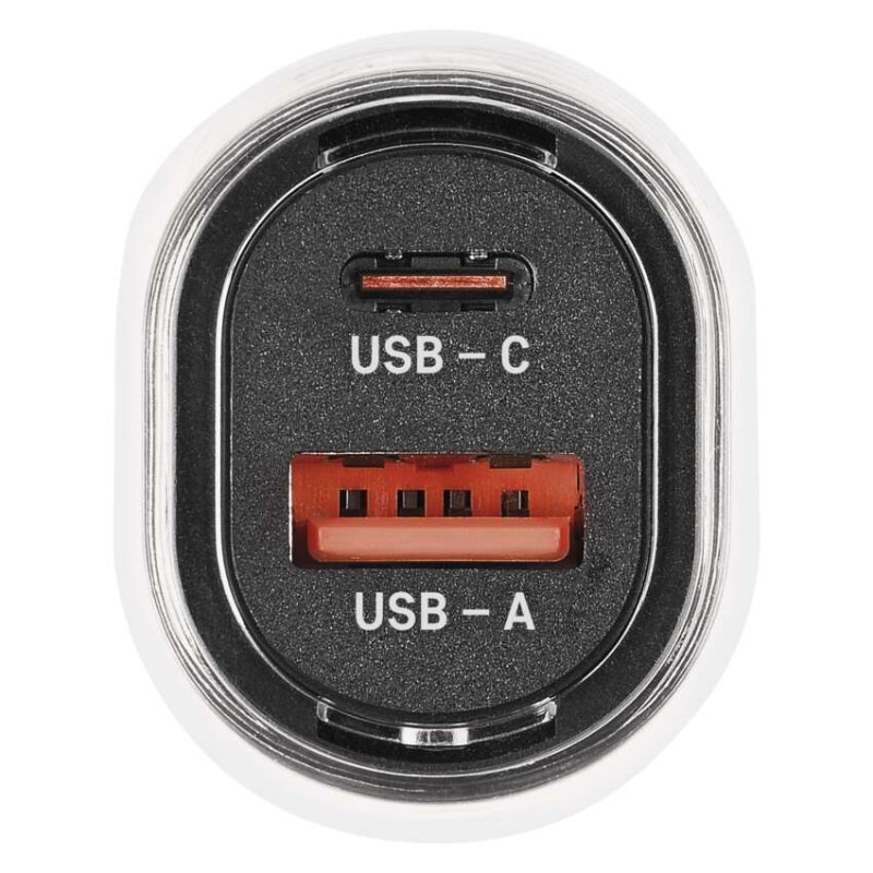 USB adaptér do auta PD/QC 48 W 2