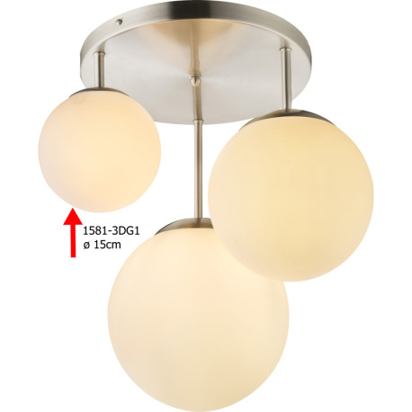 Náhradné sklo pre 1581-5, ø15cm