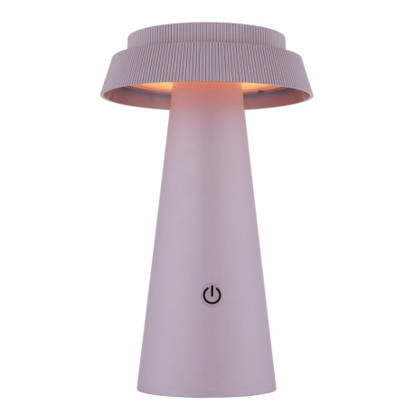 Solárne sv., plast ružový, plast čierny, dotykový stmievač, pamäť, bez adaptéra a kábla USB, bat. CR 12