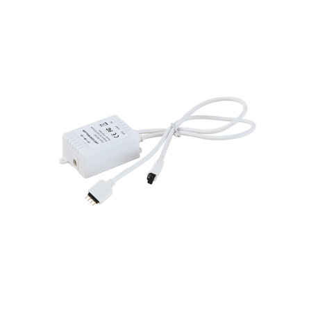 LED pásik plastový biely, stmievateľný, RGB menič a fixácia farieb, diaľkové ovládanie, možnosť skrá 7