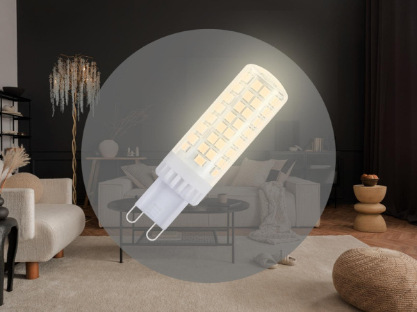 LED stmievateľná žiarovka 6W - G9 / 2800K - ZLS616CD 2