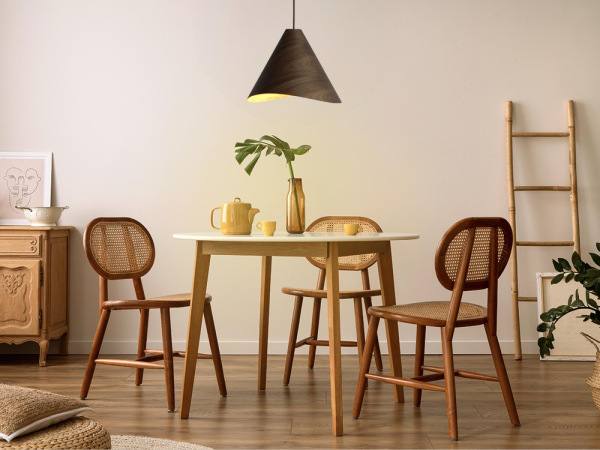 Závesné svietidlo z masívneho dreva E27 / 450 - WRE022 5