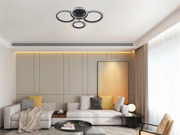 LED stropné svietidlo + diaľkový ovládač 50W - J3322/S 6