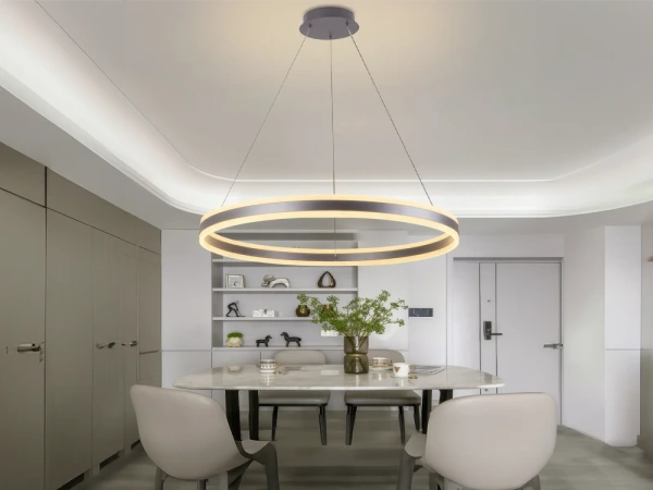 LED závesné svietidlo na lanku + diaľkový ovládač 110W - J4316/S 7