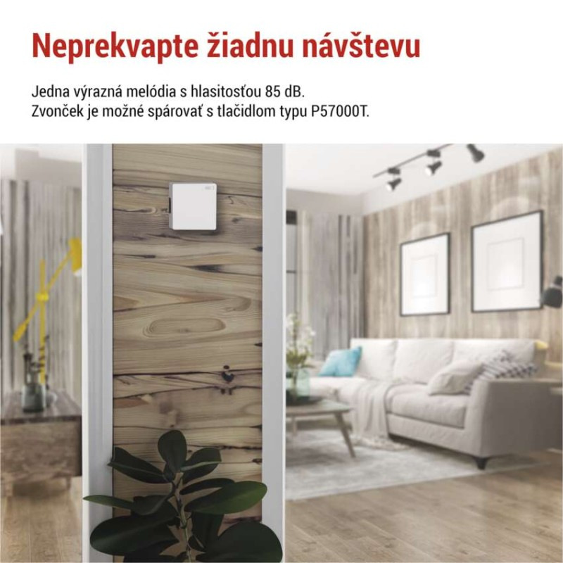 Drôtový zvonček P57101 4