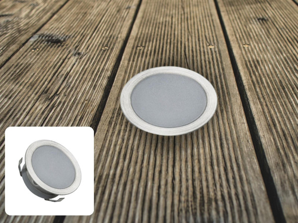 LED vonkajšie podlahové svietidlo 0,6W / IP67 FL102 / 2800K - LFL111