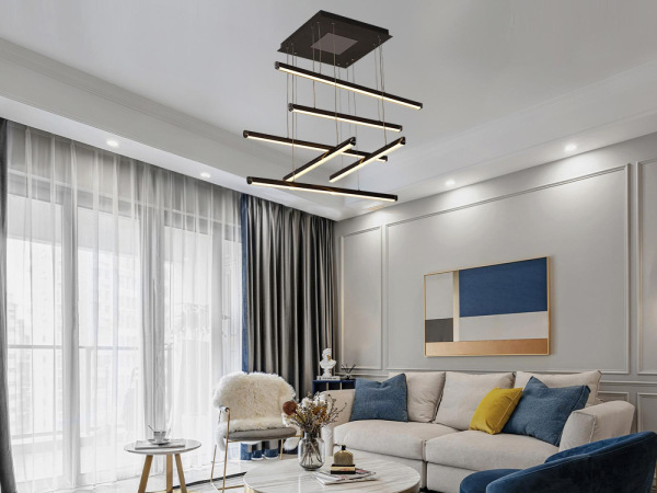 LED závesné svietidlo s diaľkovým ovládačom 100W - J3373/BCH 9