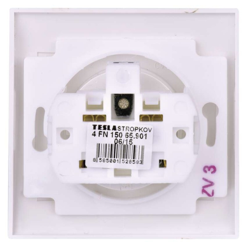 Zásuvka PRAKTIK 4FN15065.901, biely 1