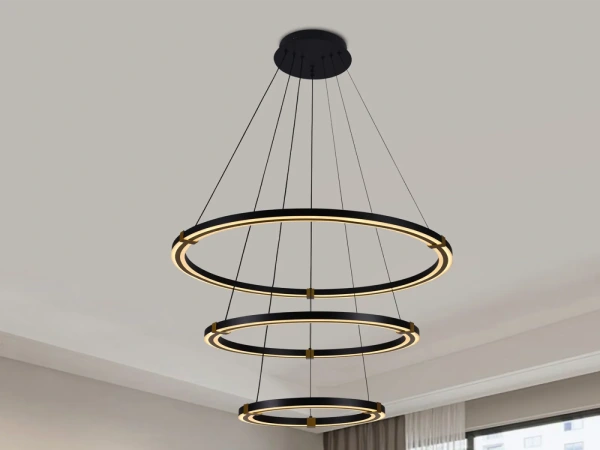 LED visiace svietidlo na lanku + diaľkový ovládač 235W - J4343/B 6