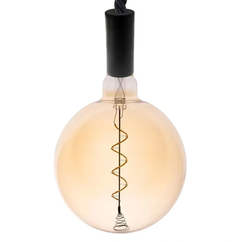 LED dekoratívna žiarovka / filament SPIRAL 4W VINTAGE - G200 / E27 / 2000K - ZSF115 3