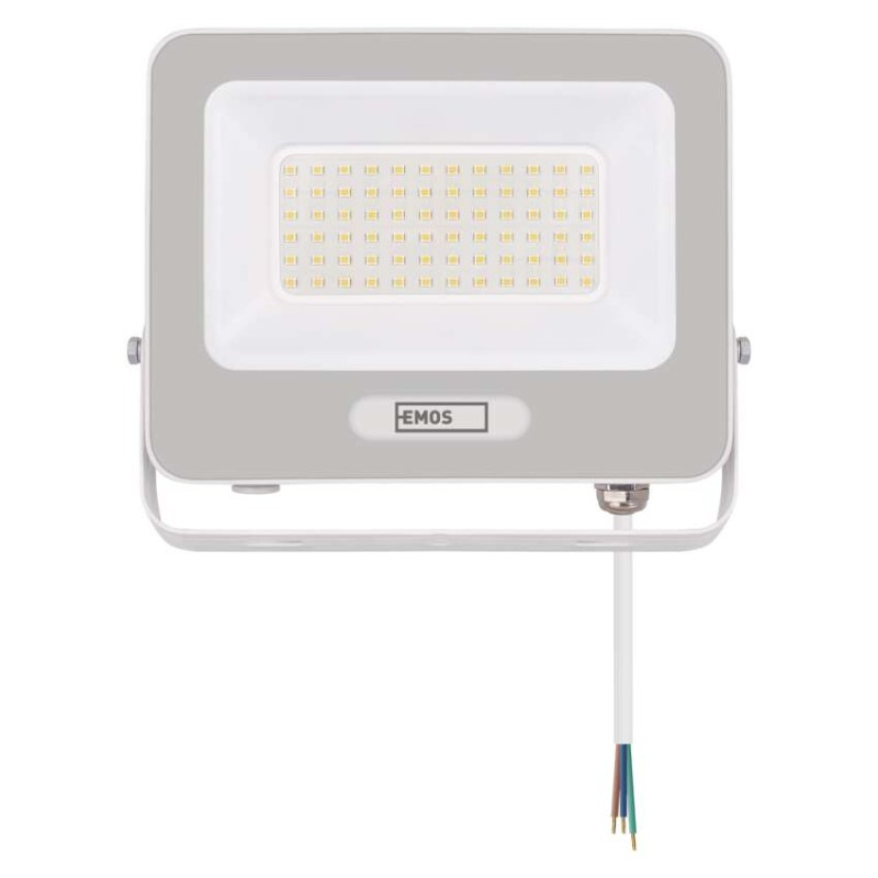 LED reflektor GLARO 50W, biely, IP65, 5000 lm, neutrálna biela 14