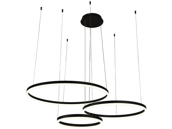 LED závesné svietidlo s diaľkovým ovládačom 125W - J4384/B 10