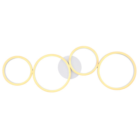 Stropné svietidlo, kov biely matný, plast opál biely, DxŠxV:885x330x65, vrátane 1xLED 35W 230V, 3000 4