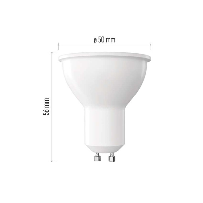 LED žiarovka Classic MR16 / GU10 / 5,8 W (75 W) / 565 lm / Neutrálna biela