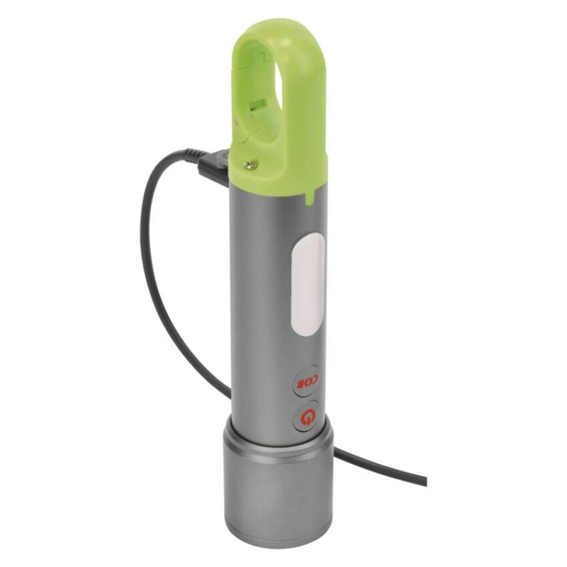 LED nabíjacie ručné kovové svietidlo, 600 lm, 1 200 mAh 10