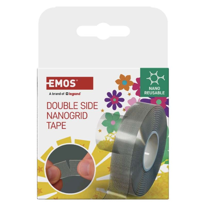  Dvojstranná NANOGRID páska 19 mm / 3 m, priehľadná 7