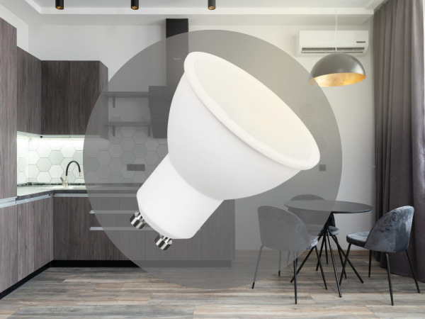 LED žiarovka 6W - GU10 / SMD / 3000K - ZLS116 6