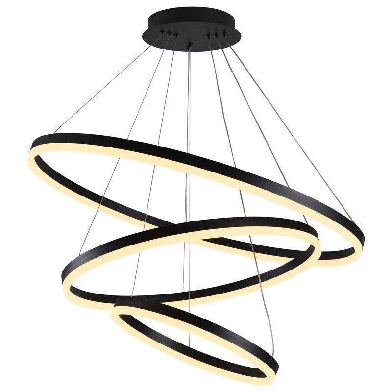 LED závesné svietidlo na lanku + diaľkový ovládač 125W - J4313/B 1