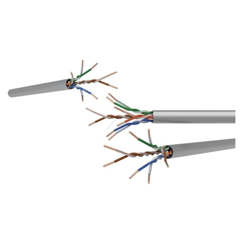 Datový kábel UTP CAT 5E PVC Basic, 100m 8