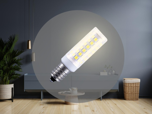 LED žiarovka 7W - E14 / SMD / 2800K - ZLS013C 6
