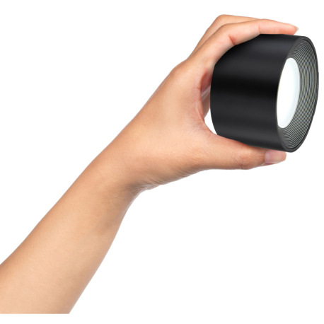 Nabíjateľná stolová lampa kov čierny, dotykový stmievač, pamäťová funkcia, bez adaptéra, bat CR18650 3