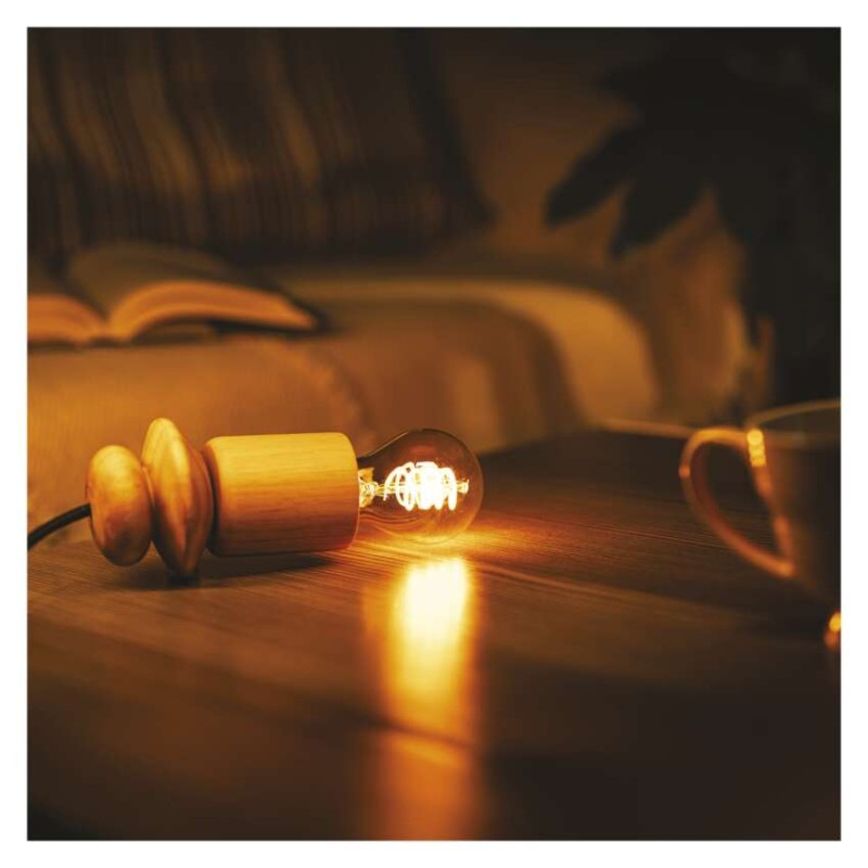 LED žiarovka DECO SMOKED A60 / E27 / 4,5 W (19 W) / 180 lm / flame 11