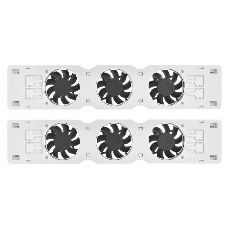 Ventilátor pod radiátor DUO, biely 6