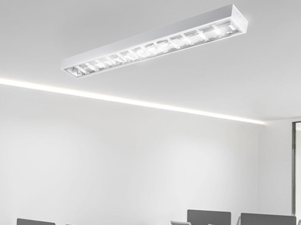 Biele žiarivkové prisadené svietidlo na 2 x T8 ( 120cm LED trubica ) - TL301 7