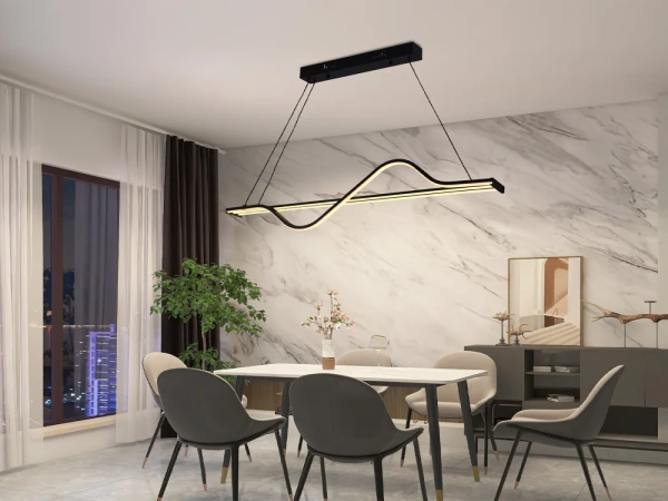 LED visiaca lampa + diaľkový ovládač 70W - J4351/B 6