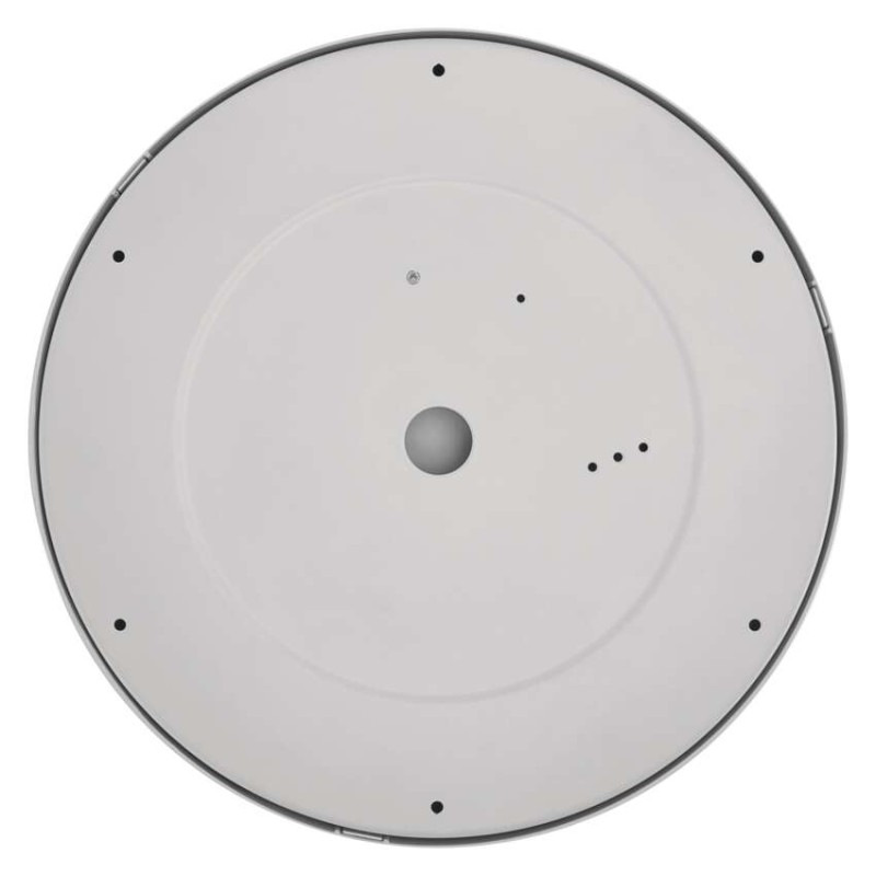LED prisadené svietidlo, kruhové, strieborné, 28,5W, CCT 6