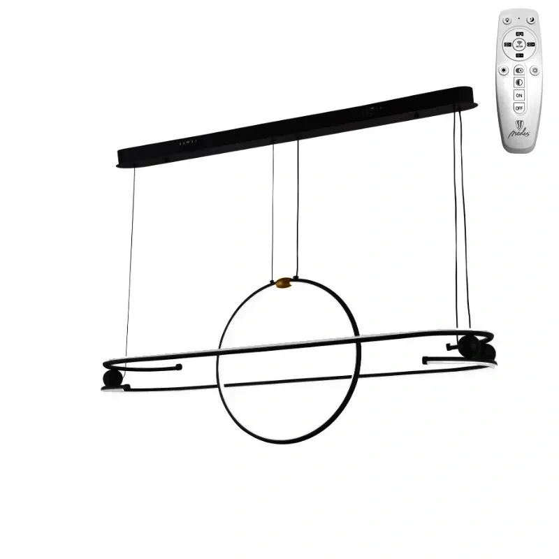 LED závesné svietidlo + diaľkový ovládač 95W - J4348/B 13