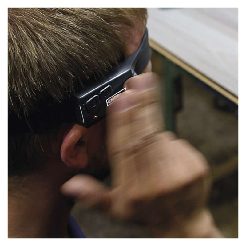 COB LED nabíjacia čelovka P3541, 380 lm, Li-Pol 1200 mAh 5