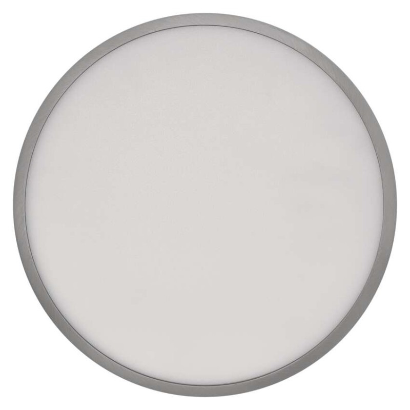 LED prisadené svietidlo, kruhové, strieborné, 28,5W, CCT 5