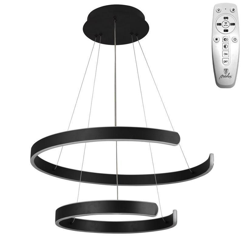 LED závesná lampa na lanku + diaľkový ovládač 120W - J4328/B 8