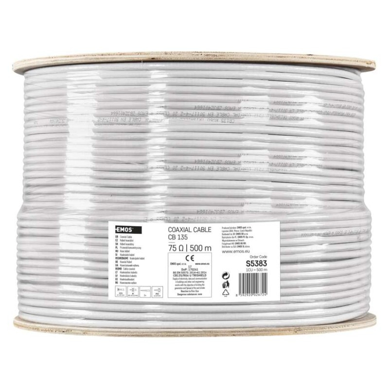 Koaxiálny kábel CB135, 500m 2