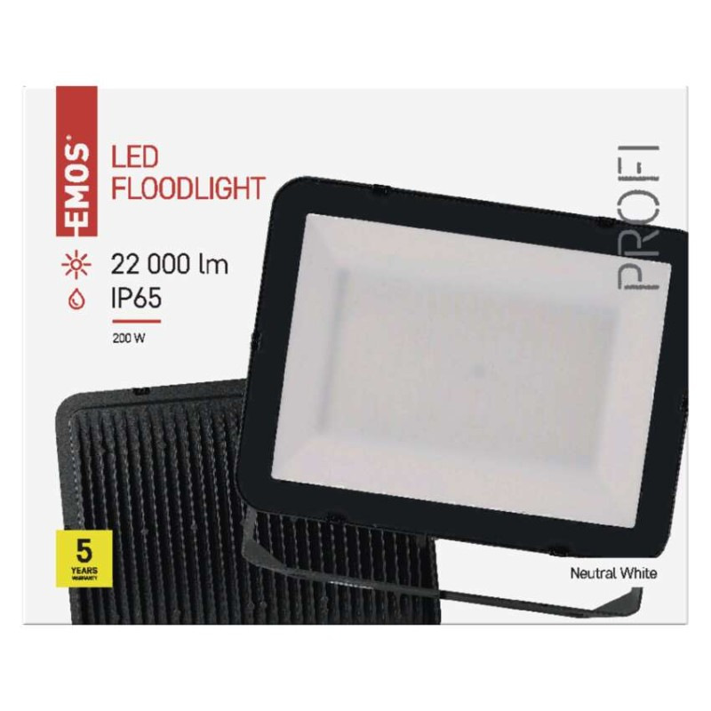 LED reflektor INOVO, 200W neutrálna biela 9
